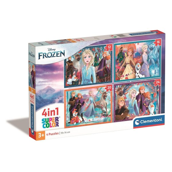 Disney Frost Echoes 4-i-1 pussel Clementoni