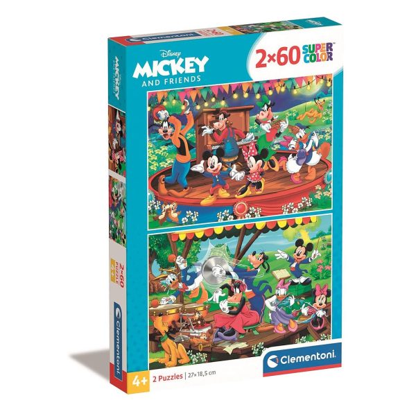 Disney Musse Pigg Orchestra 2x60 bitars pussel Clementoni