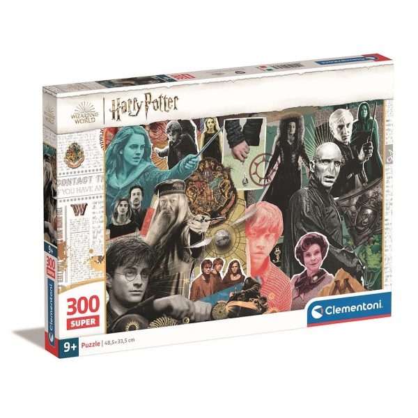 Harry Potter Collage 300-bitars pussel Clementoni