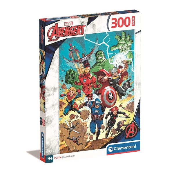 Avengers Burst Out 300-bitars Clementoni pussel