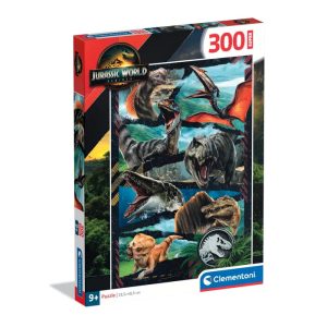 Jurassic World Battle Zone 300-bitars pussel från Clementoni