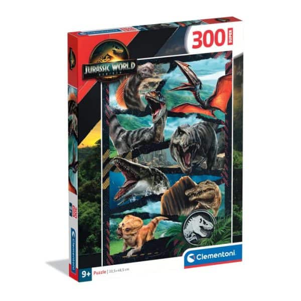 Jurassic World Battle Zone 300-bitars pussel från Clementoni