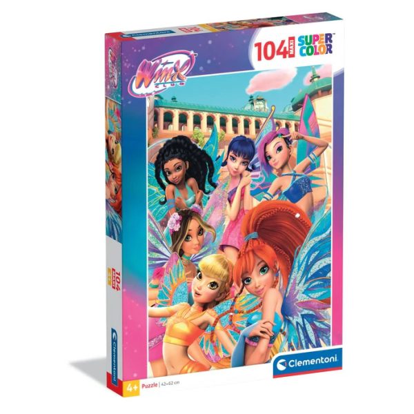Winx Club Fairy 104 bitars maxi-pussel Clementoni