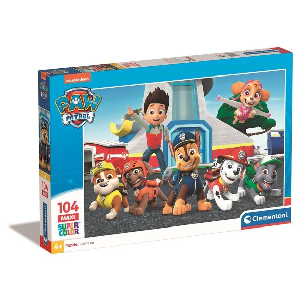 Paw Patrol Maxi-pussel 104 bitar Clementoni