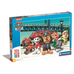Paw Patrol Adventure Bay 104-bitars Maxi Pussel Clementoni
