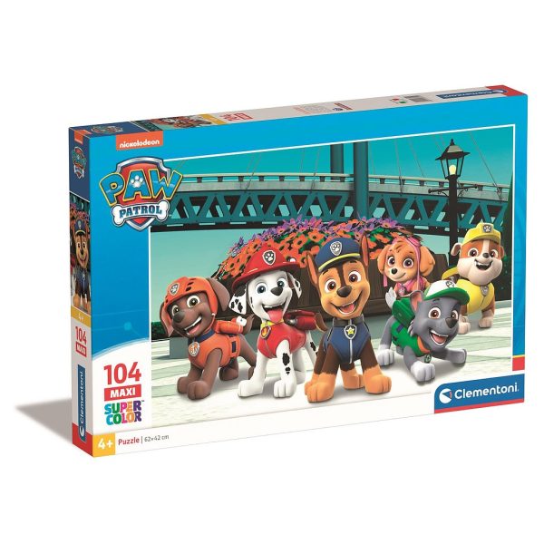 Paw Patrol Adventure Bay 104-bitars Maxi Pussel Clementoni