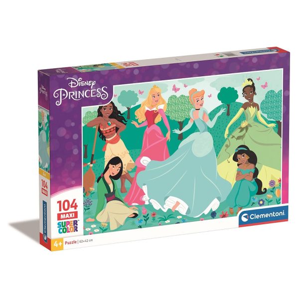 Disney Prinsessor 104 bitars Maxi Pussel Clementoni