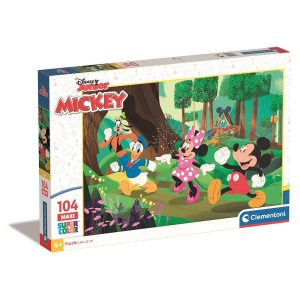 Disney Mickey Lush Forest maxi-pussel 104 bitar Clementoni