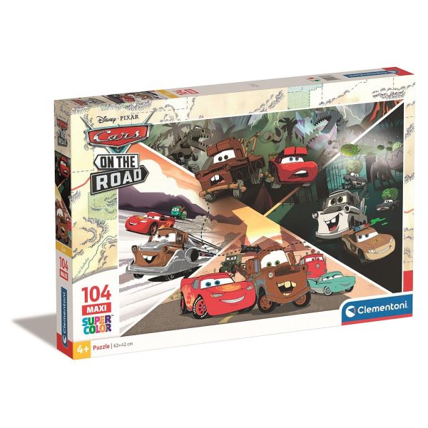 Disney Bilar Mater's Tall Tales 104 bitars maxi-pussel Clementoni