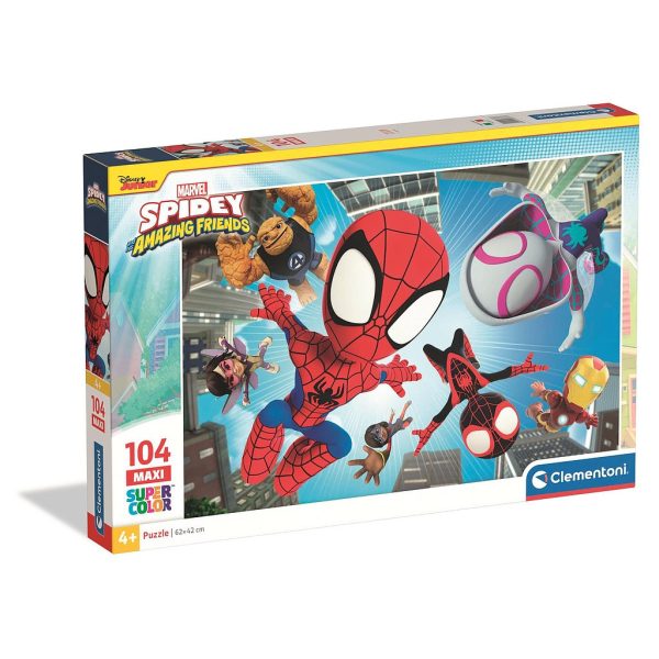Spindelmannen Spidey 104-bitars maxi pussel Clementoni