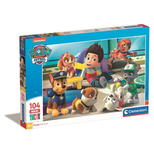 Paw Patrol 104-bitars maxi-pussel Clementoni