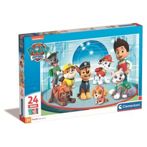 Paw Patrol Mission Control 24-bitars maxi-pussel Clementoni