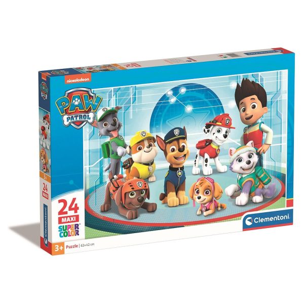 Paw Patrol Mission Control 24-bitars maxi-pussel Clementoni