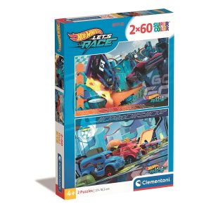Hot Wheels Buns of Steel 2x60 bitars pussel Clementoni