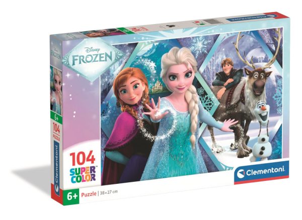Disney Frost Ice Kingdom 104-bitars Clementoni pussel