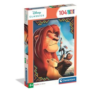 Disney Lejonkungen 104-bitars pussel från Clementoni
