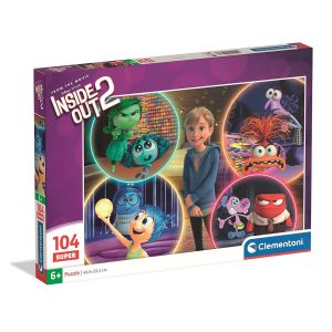 Disney Inside Out pussel med 104 bitar från Clementoni