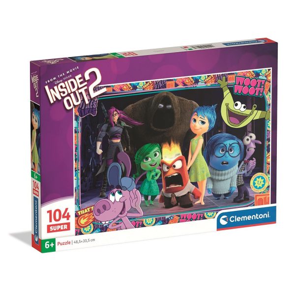 Disney Inside Out Brain Team 104-bitars pussel från Clementoni