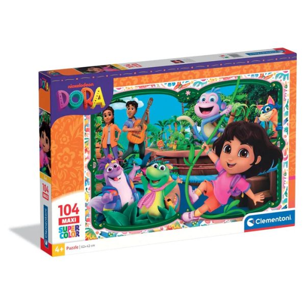 Dora Utforskaren Forest 104-bitars maxi-pussel Clementoni