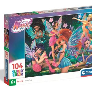 Winx Club Mystical pussel 104 bitar från Clementoni