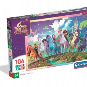 Unicorn Academy Mystic pussel 104 bitar Clementoni
