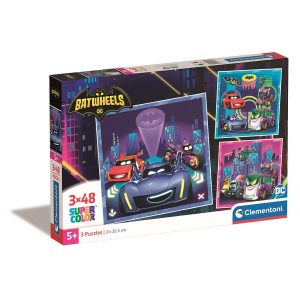 Batman Batwheels 3x48 bitars pussel Clementoni