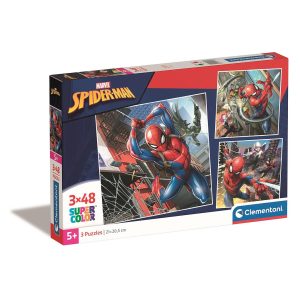 Spindelmannen Doctor Octopus 3x48 bitars pussel Clementoni