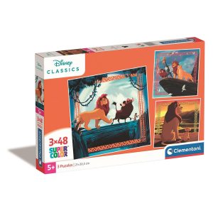 Disney The Lion King Circle of Life 3x48 bitars pussel Clementoni
