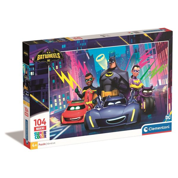 Batman Batwheels 104-bitars maxi-pussel Clementoni