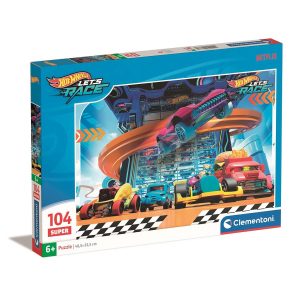 Hot Wheels Mid-air 104-bitars pussel Clementoni