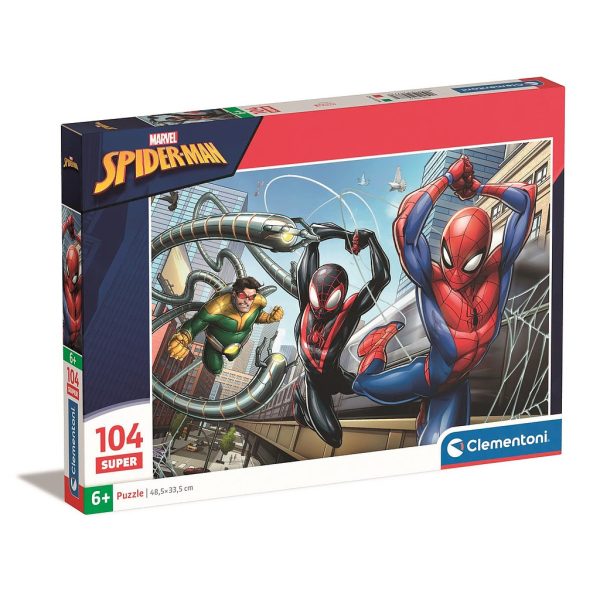 Spindelmannen Miles Morales 104 bitars pussel Clementoni