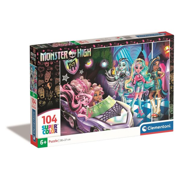Monster High Car 104-bitars pussel Clementoni