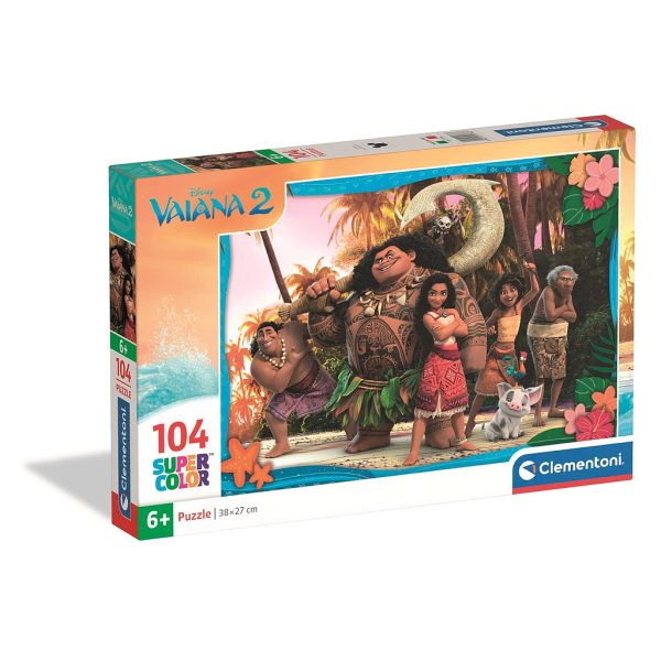 Disney Vaiana New Story Begins 104-bitars pussel Clementoni