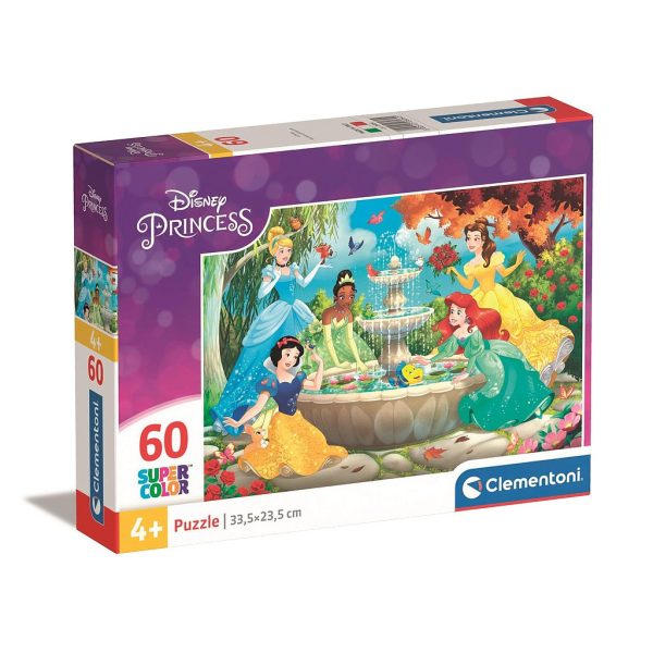 Disney Prinsessor Fountain 60-bitars Clementoni pussel