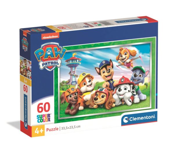 Paw Patrol Ruff Rescue pussel 60 bitar från Clementoni