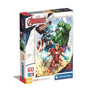 Avengers pussel 60 bitar Clementoni 33,5x23,5 cm