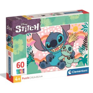 Disney Lilo and Stitch Scrumps dag Clementoni pussel 60 bitar