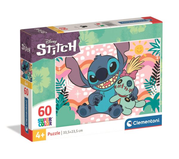 Disney Lilo och Stitch Scrumps day Clementoni pussel 60 bitar