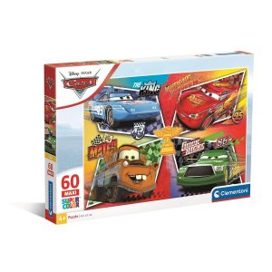 Disney Cars 60-bitars maxi-pussel Clementoni