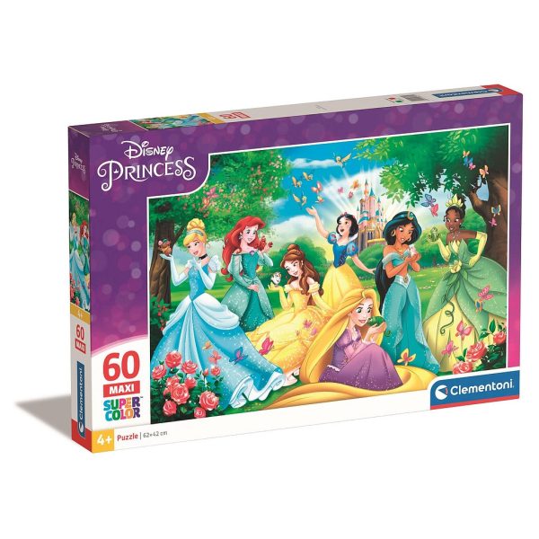 Disney Prinsessor Magical Companions 60-bitars maxi-pussel Clementoni