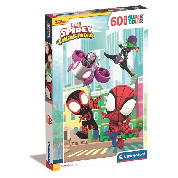 Spindelmannen Spidey 60-bitars Maxi Pussel Clementoni