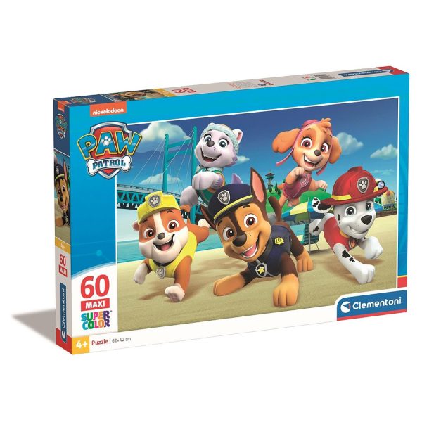 Paw Patrol Bridge 60 bitars maxi-pussel Clementoni