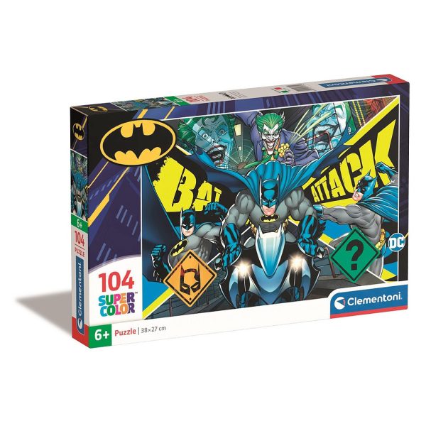 Batman Attack pussel 104 bitar Clementoni