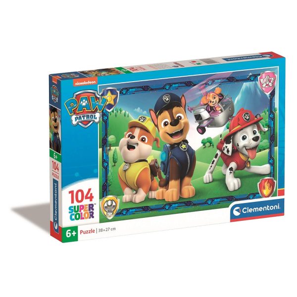 Paw Patrol Mountain pussel 104 bitar från Clementoni
