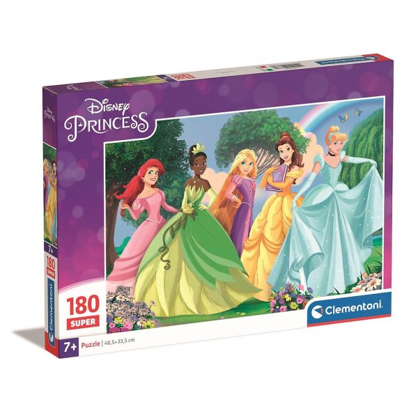 Disney Prinsessor Ballgowns pussel med 180 bitar från Clementoni