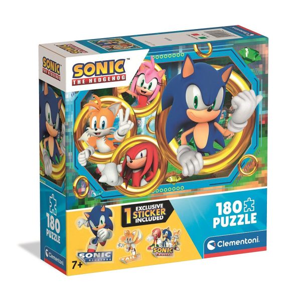Sonic the Hedgehog 180-bitars pussel från Clementoni