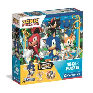 Sonic the Hedgehog pussel 180 bitar Clementoni