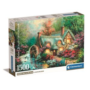 Cities Countryside 1500-bitars Compact-pussel Clementoni