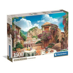 Cities Sight Italy 1500 bitars kompakt pussel Clementoni