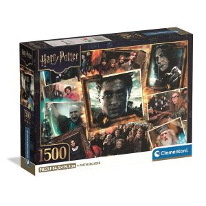 Harry Potter Storyboard 1500-bitars kompakt pussel Clementoni